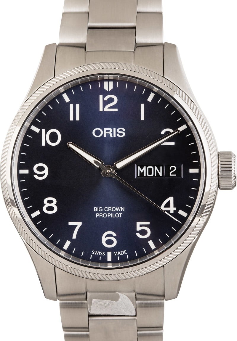 Oris Big Crown Propilot Big Day Date Stainless Steel WE02629
