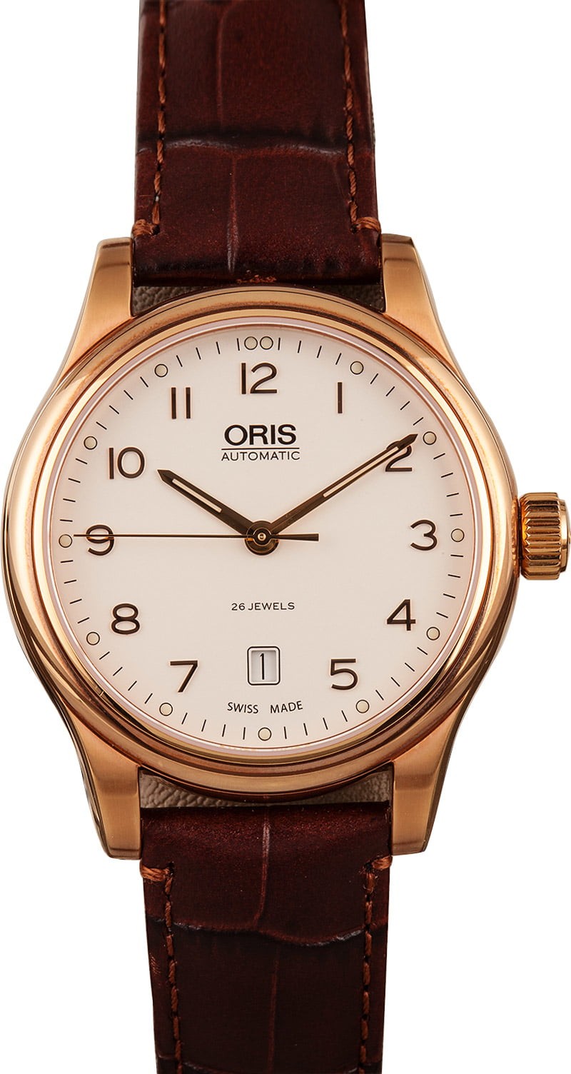 Oris Classic Date 42MM Rose Gold WE02603