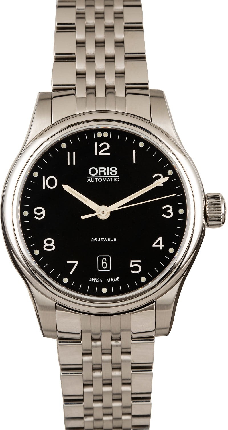 Oris Classic Date Black Dial WE03604