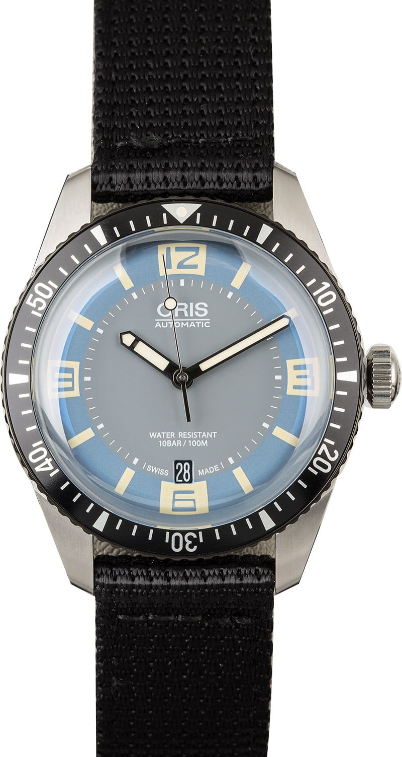 Oris Diver 65 Black Textile Strap WE03686