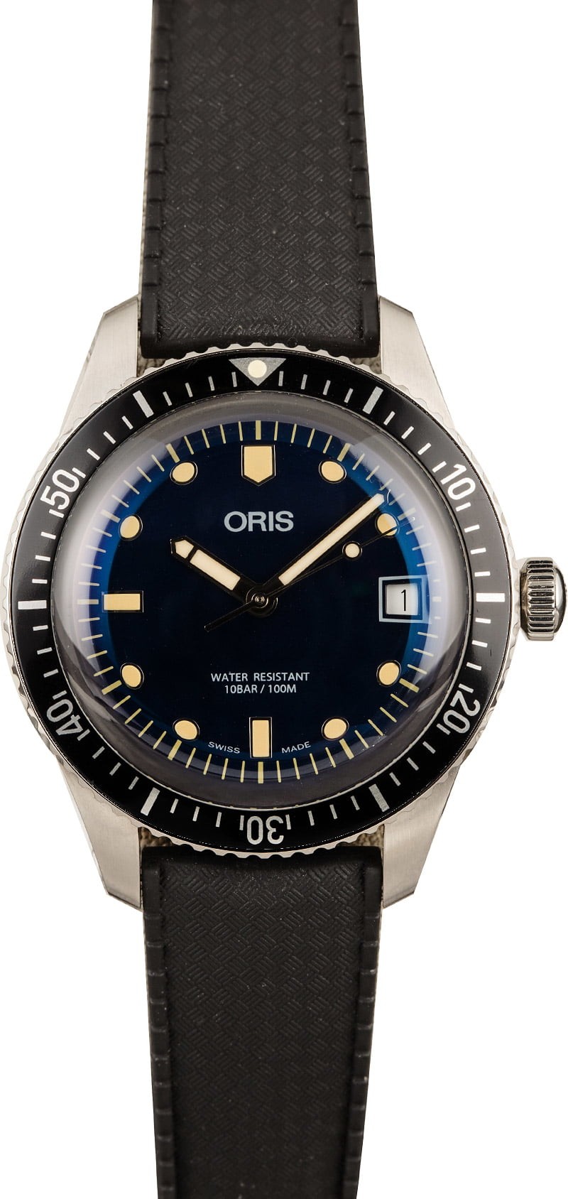 Oris Divers Sixty-Five 36MM Black Rubber Strap WE01457