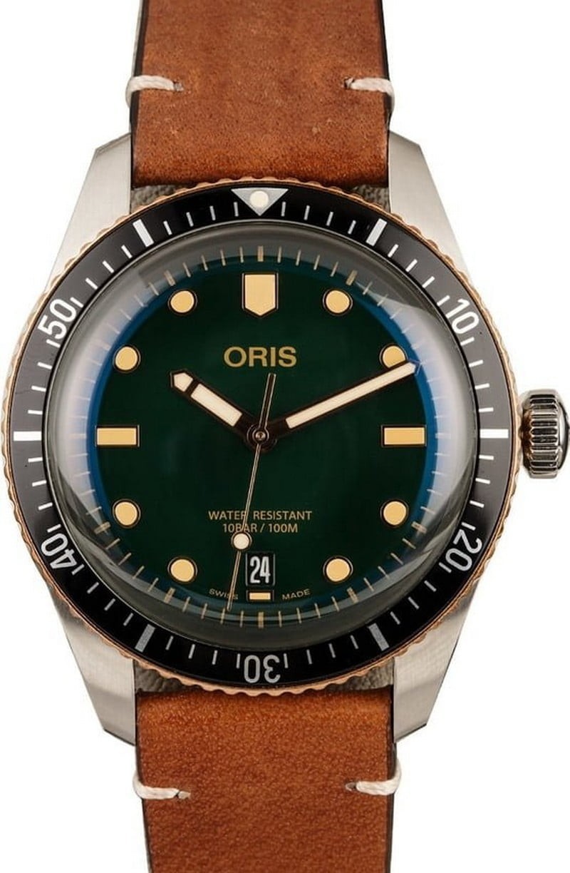 Oris Divers Sixty-Five Green Dial WE02573