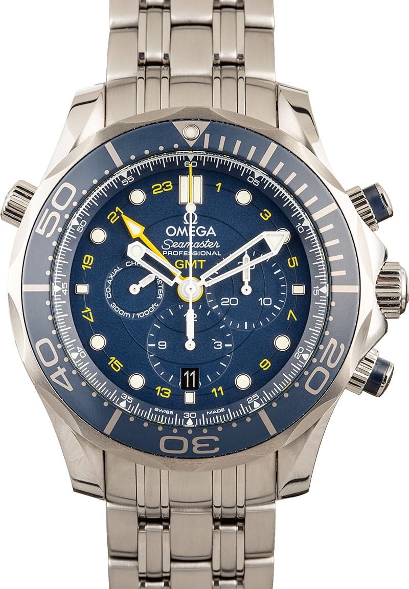 Replica Cheap Omega Seamaster Diver 300M Co-Axial Chronograph 44MM WE02199