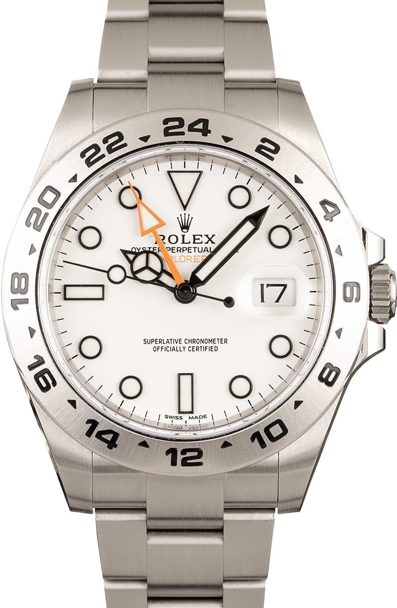 Replica Cheap Rolex Explorer II 216570 White 42MM WE00847