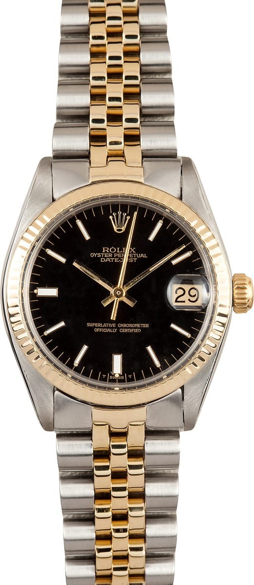 Replica Designer Vintage Mid-Size Rolex Datejust 6827 WE04519