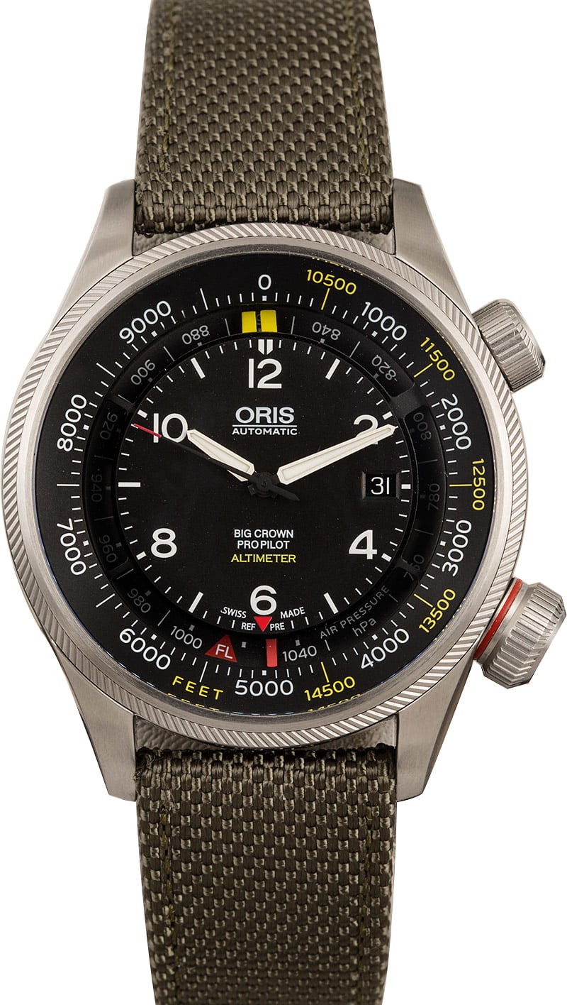 Replica High Quality Oris Big Crown Pro Pilot Altimeter Black Dial WE03041