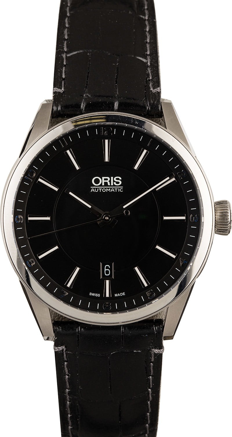 Replica Oris Artix Date Black Dial WE02127