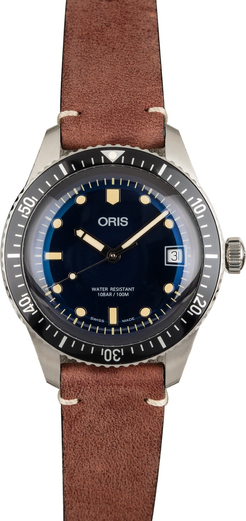 Replica Oris Diver Sixty Five Leather Strap WE02256