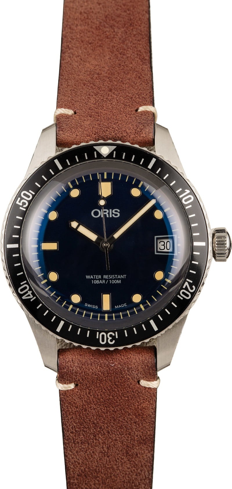 Replica Oris Divers Sixty-Five 36MM Leather Strap WE02270