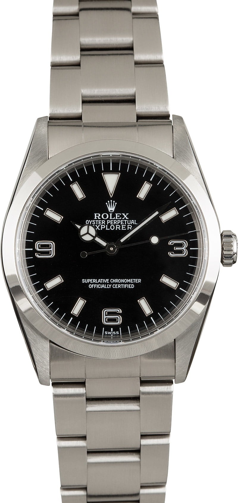 Replica Rolex Explorer 14270 Black Arabic Dial WE00099