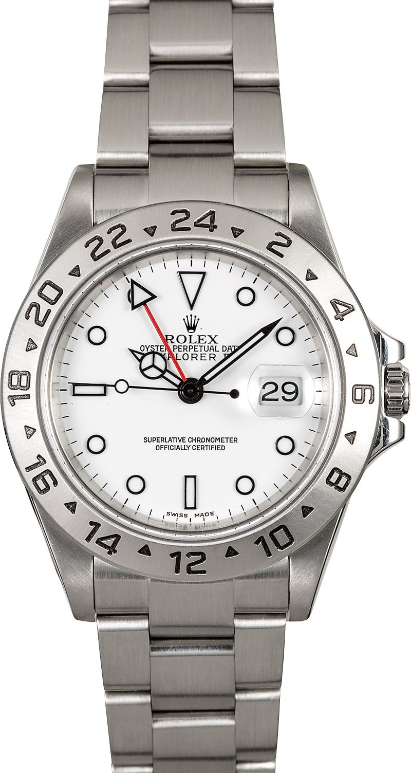 Replica Rolex Explorer II Ref. 16570T White Polar Dial WE01947