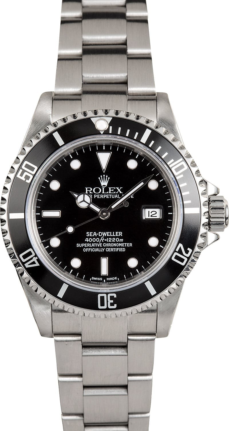 Replica Rolex Sea-Dweller 16600 Steel Watch test WE03165