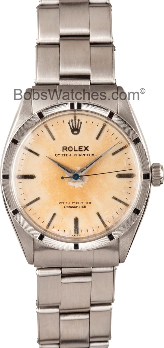 Replica Rolex Vintage Oyster w/ SS Rivet Bracelet 6569 WE04526