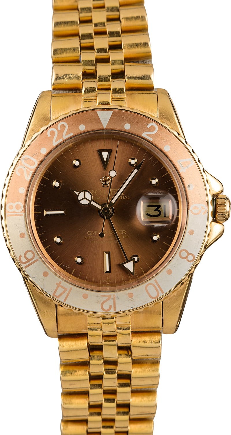Replica Vintage 1970 Rolex GMT-Master 1675 'Root Beer' WE01878
