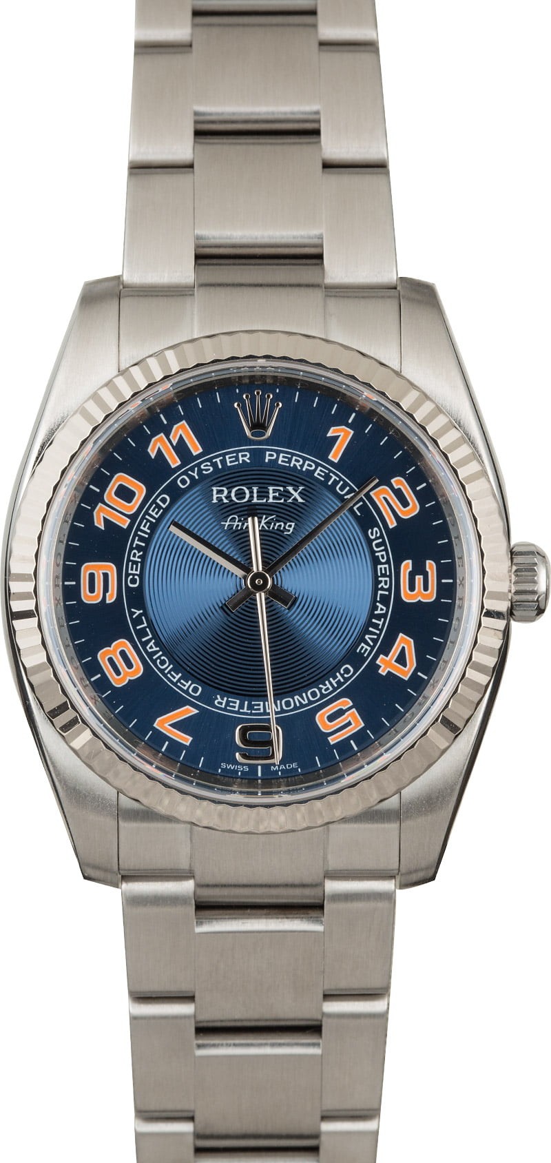 Rolex Air-King 114234 Blue Concentric Dial WE03188