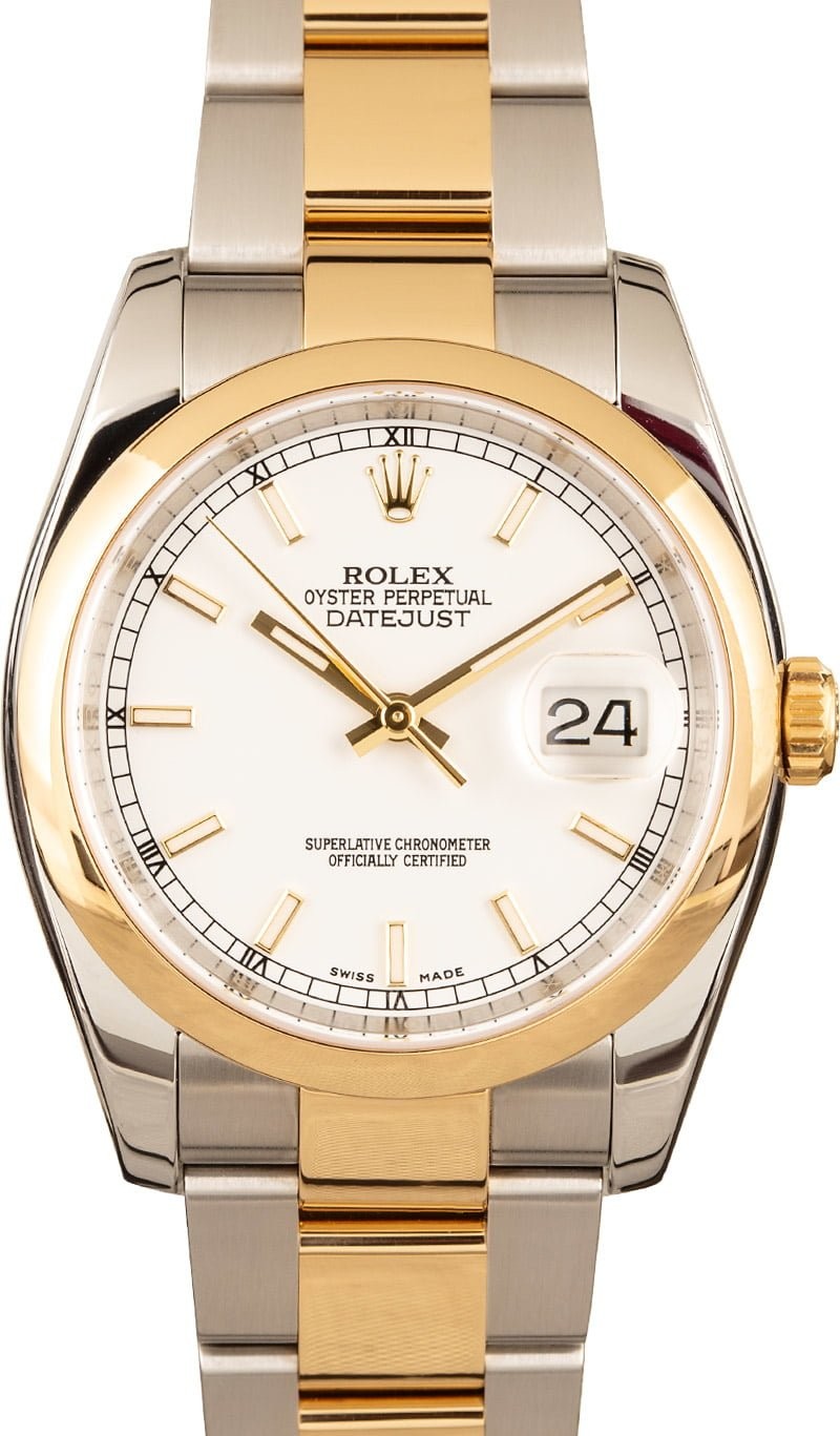 Rolex Datejust 116203 Two Tone Oyster WE02933