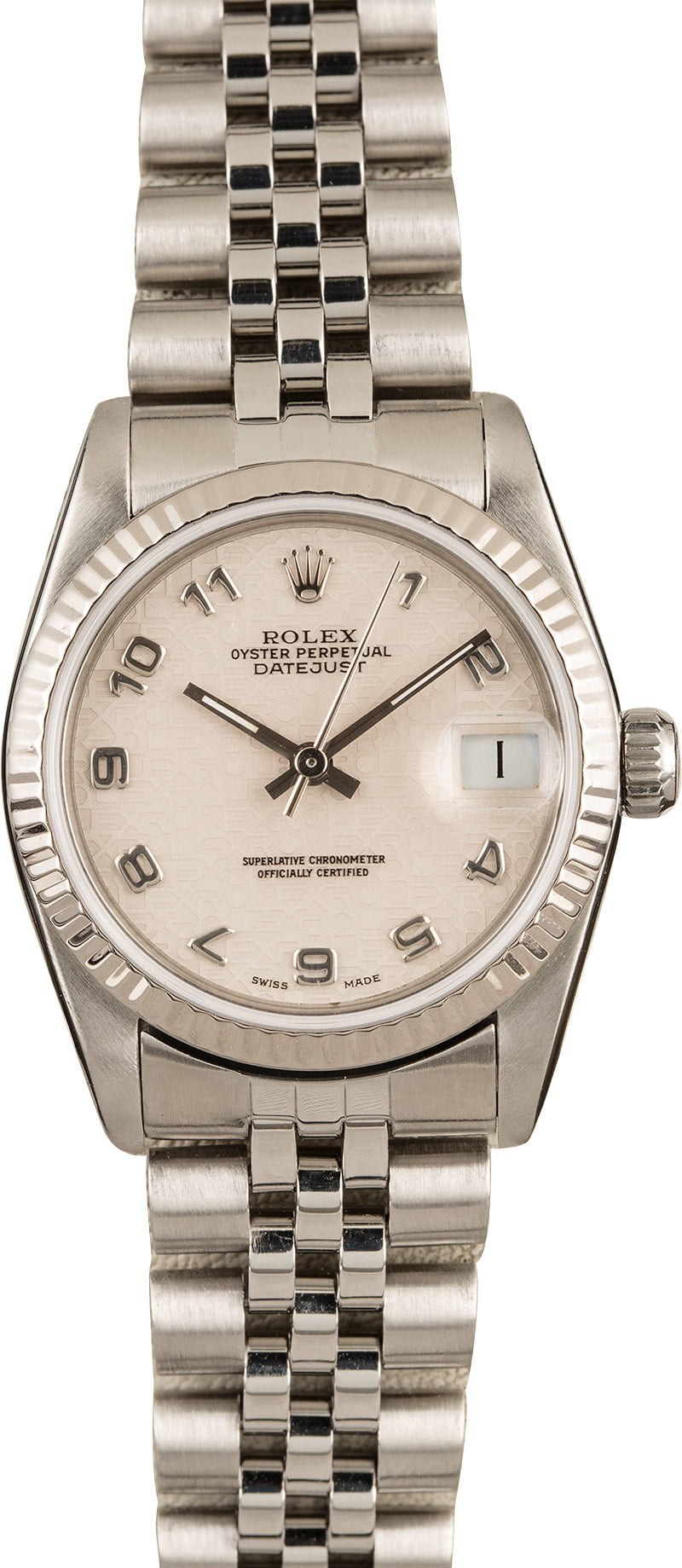 Rolex Datejust White Jubilee Dial 68274 WE04133