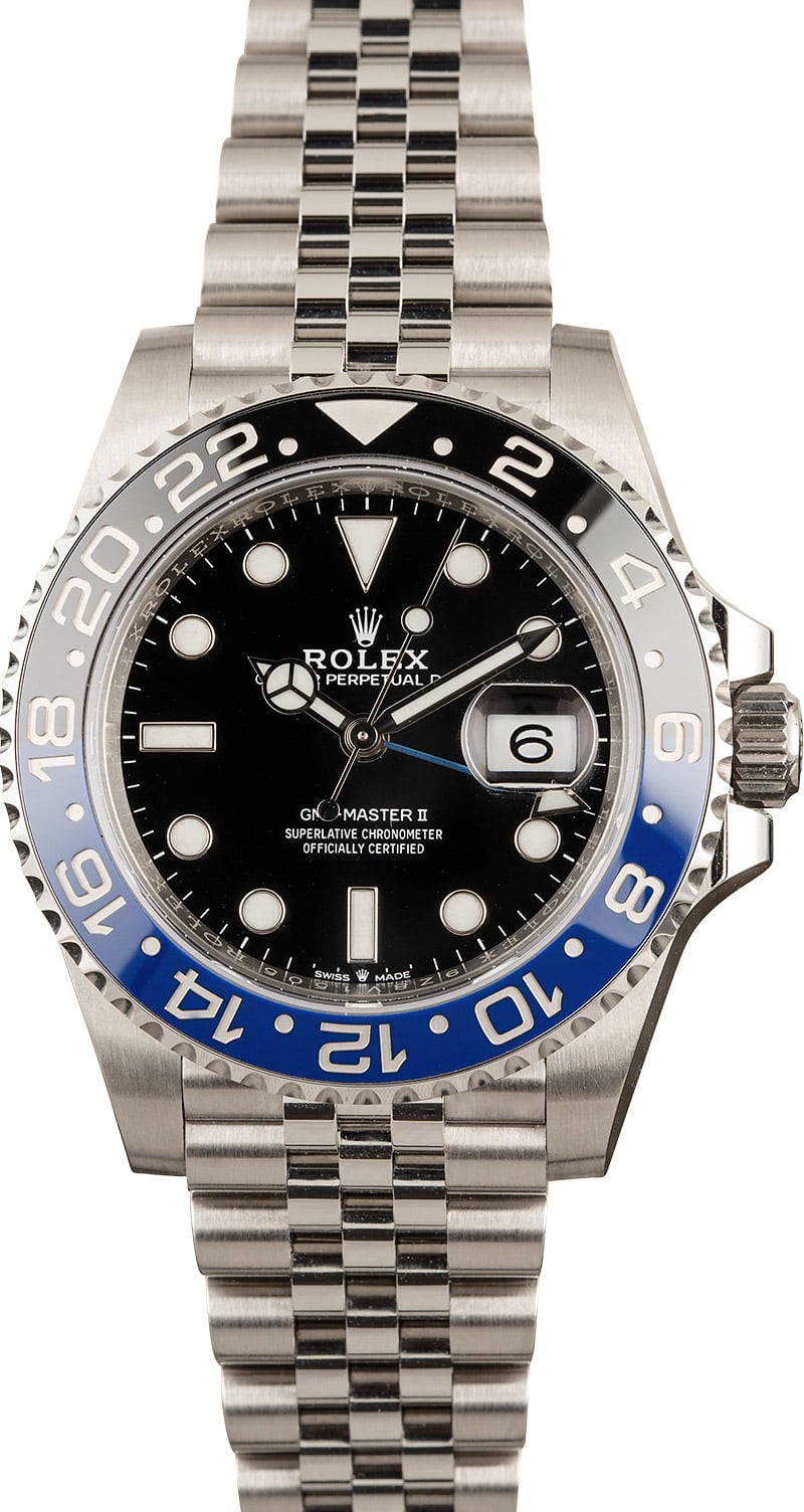 Rolex GMT-Master II "Batman" Jubilee Bracelet WE03566