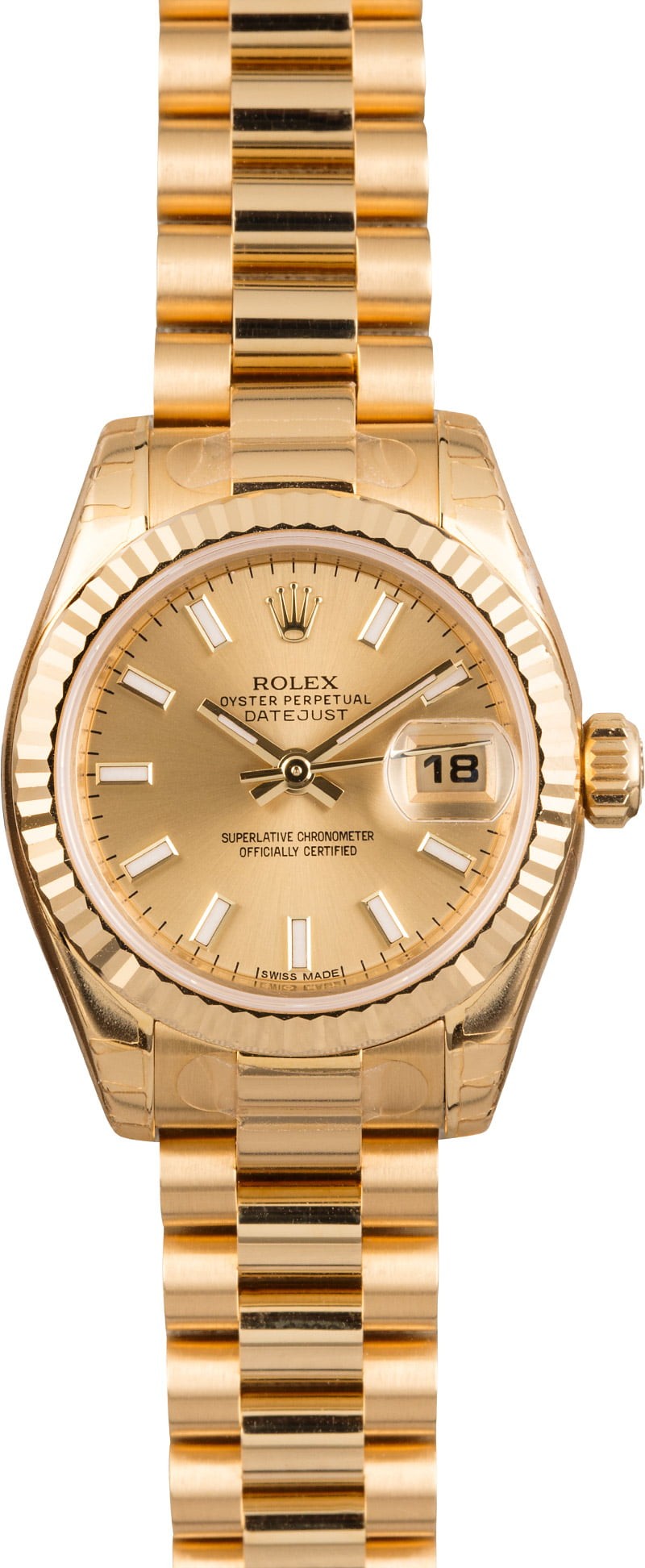 Rolex Lady President 179178 Champagne Dial WE03789