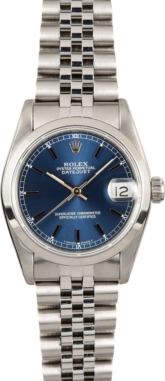 Rolex Mid-size Datejust 68240 Blue Dial WE04617