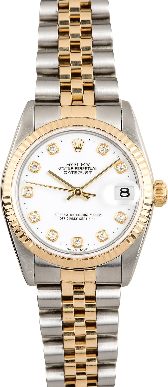 Rolex Mid-size Datejust 78273 Diamond Dial WE04720