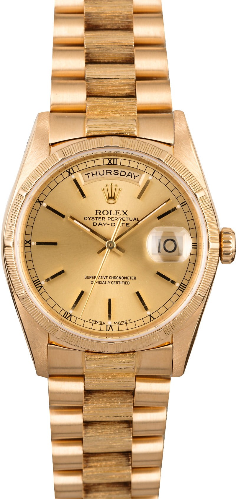 Rolex President 18248 with Bark Finish WE03844
