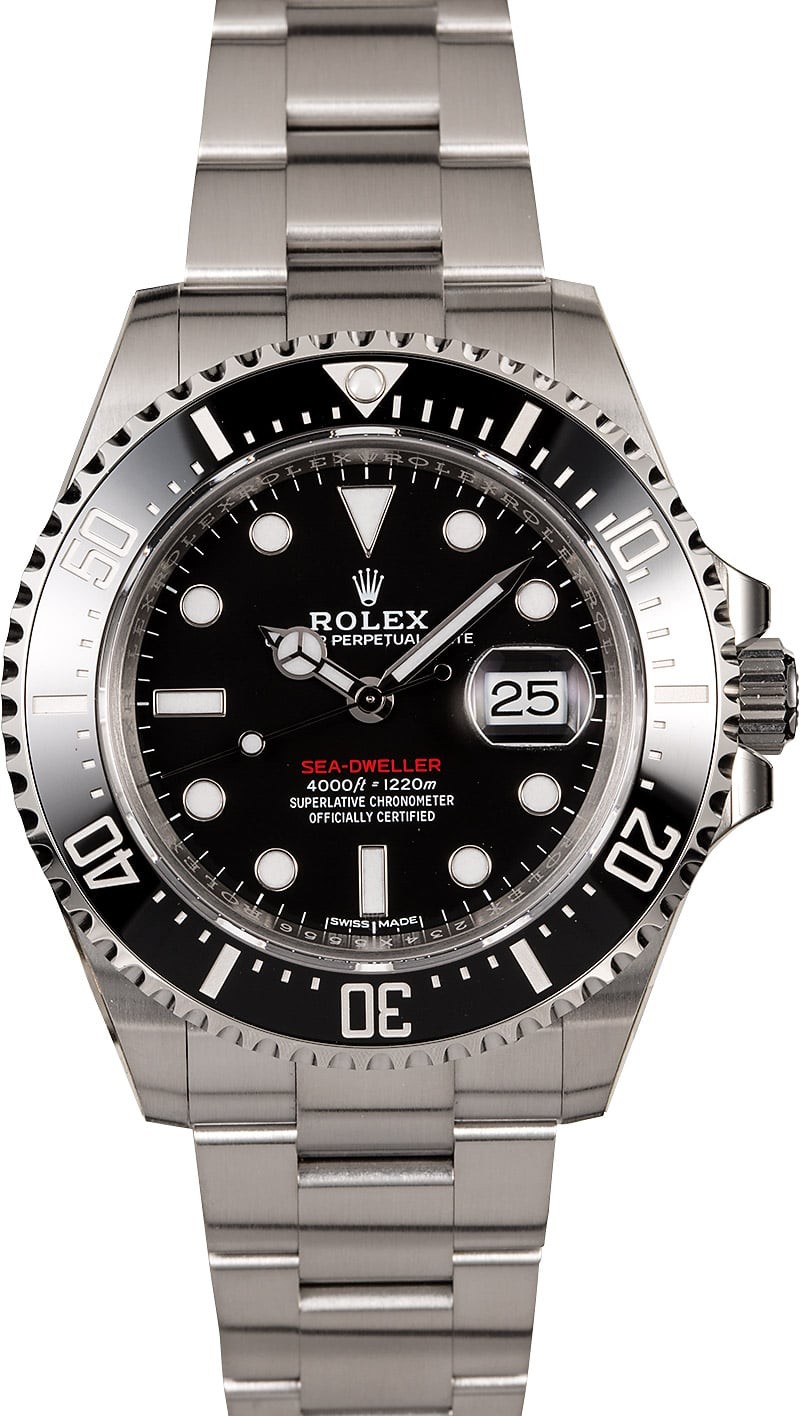 Rolex Red Lettering Sea-Dweller 126600 with Factory Stickers WE04603