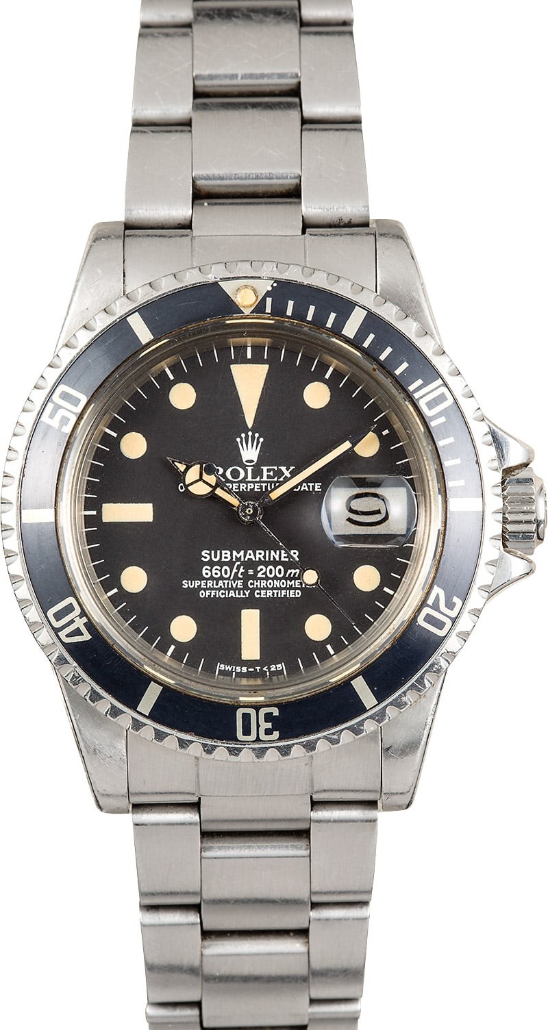 Rolex Vintage Submariner 1680 Date WE01180