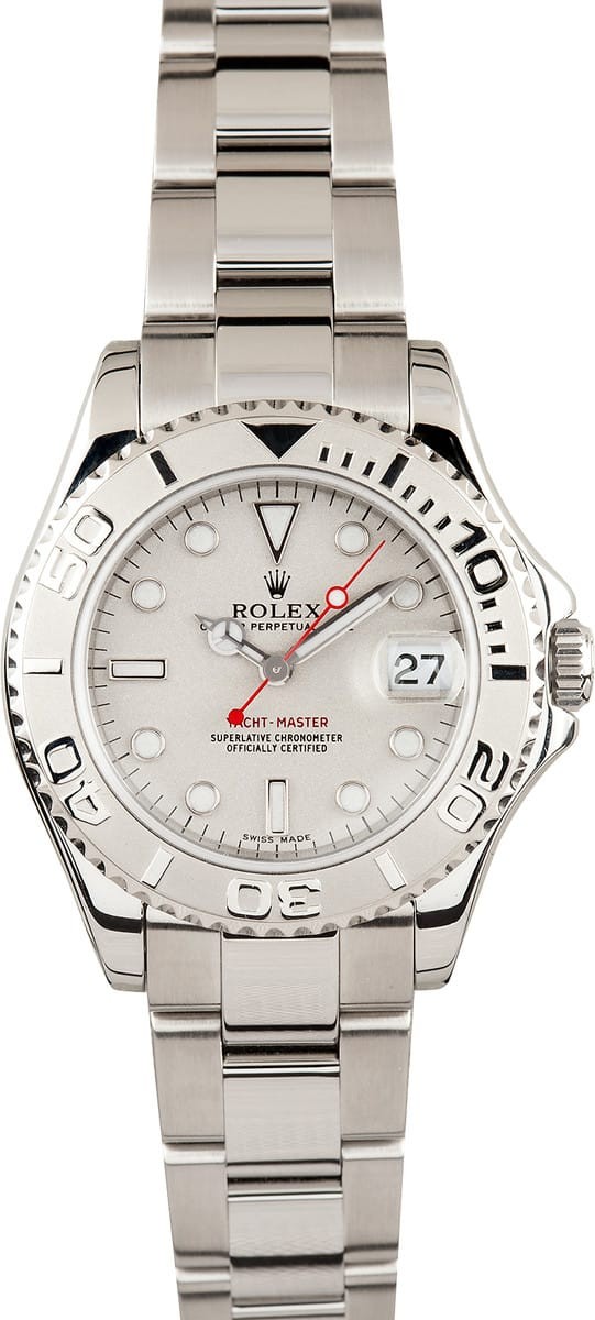 Rolex Yacht-Master Mid-size 168622 Platinum WE01765