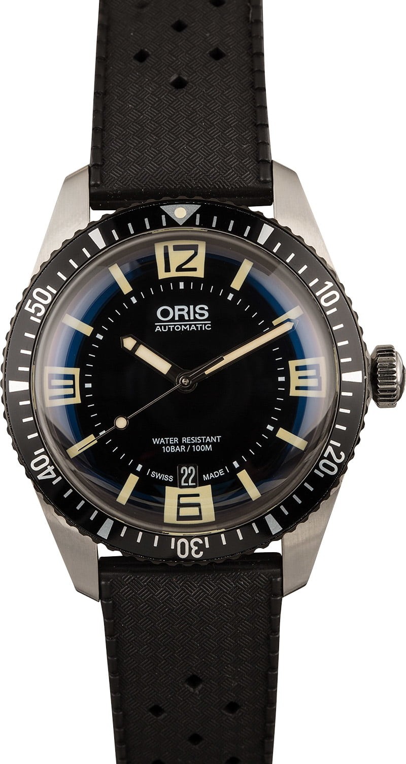 Top Oris Diver's Sixty-Five Arabic Markers WE00445