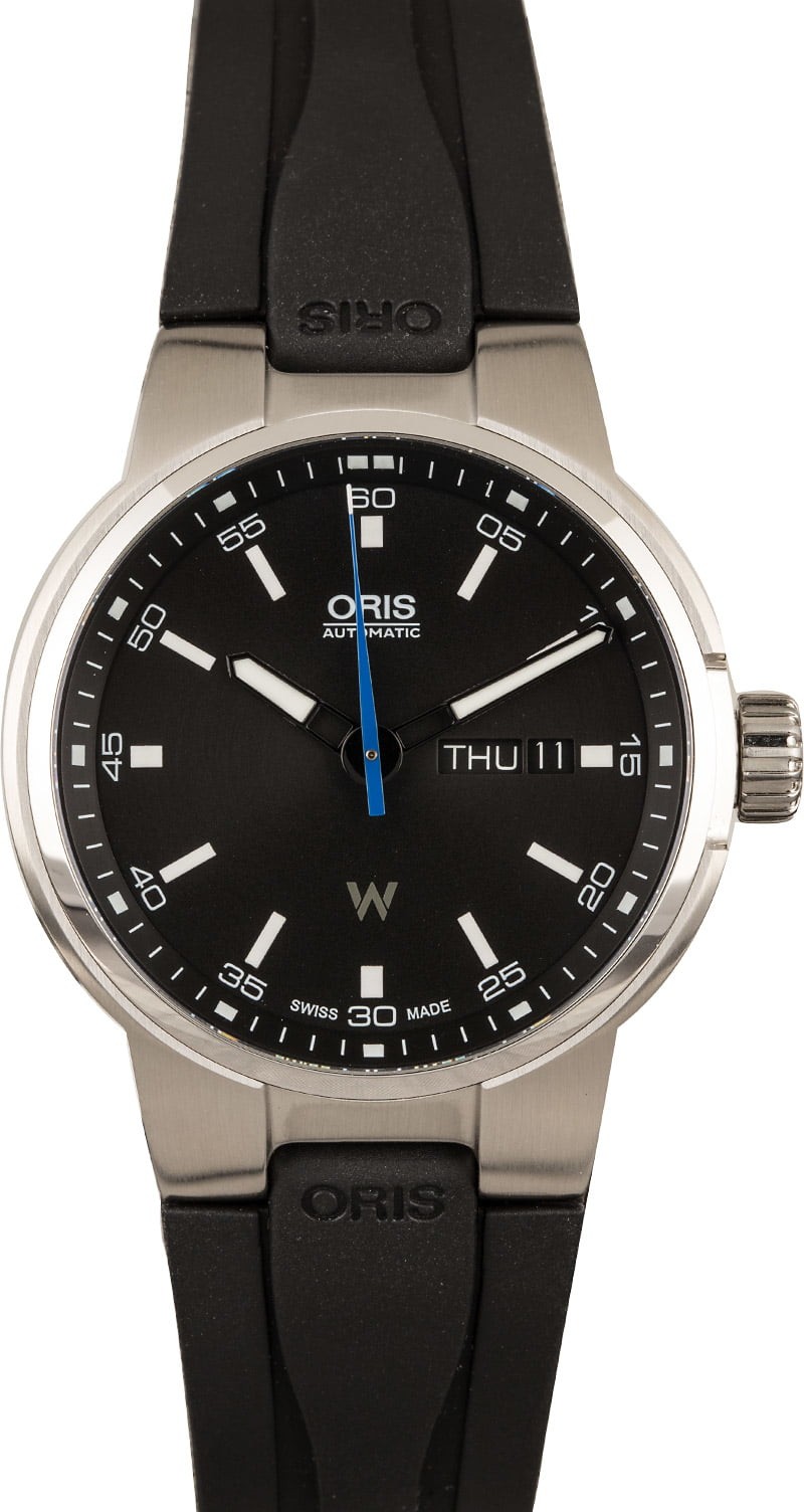 Top Oris Williams Day Date Rubber Strap WE04540