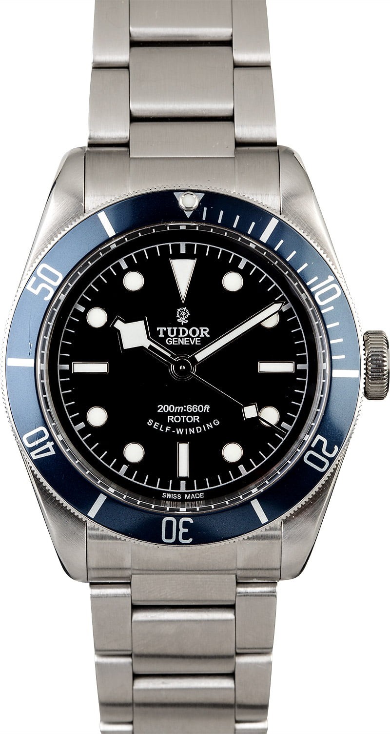 Tudor Heritage Black Bay 79220B Blue Timing Bezel WE03615