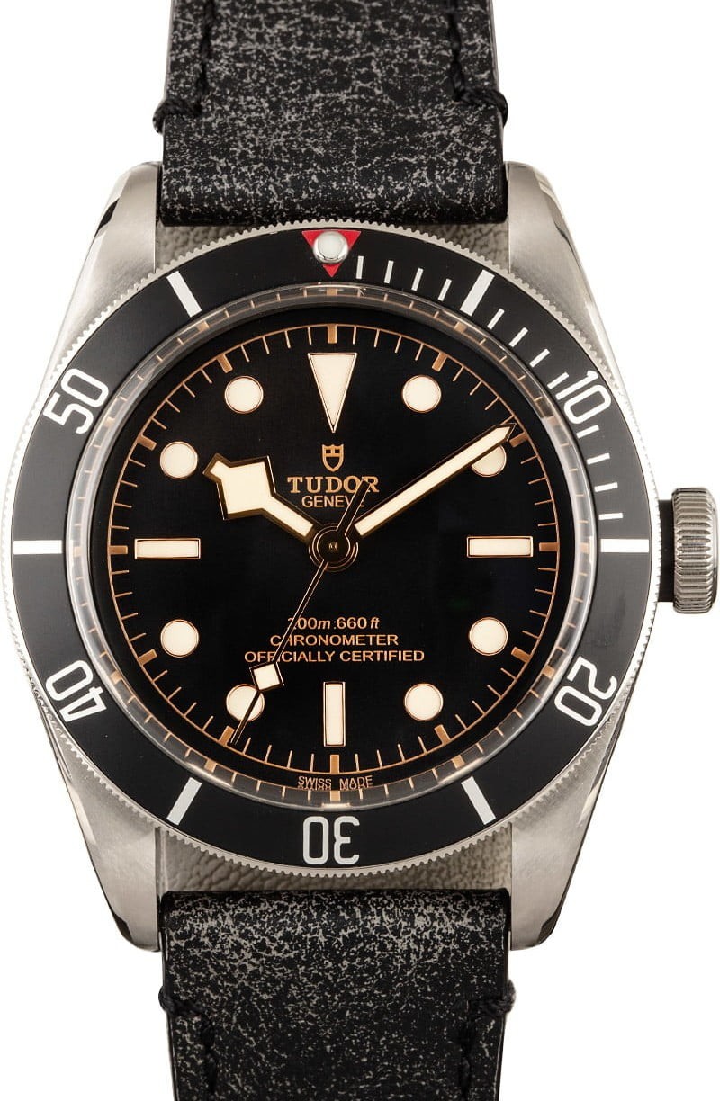 Tudor Heritage Black Bay 79230N Leather Strap WE02147