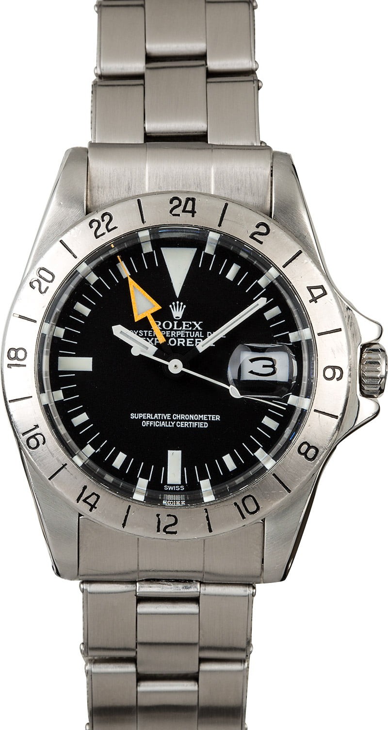 Vintage 1972 Rolex Explorer II Ref 1655 Steve McQueen WE03729