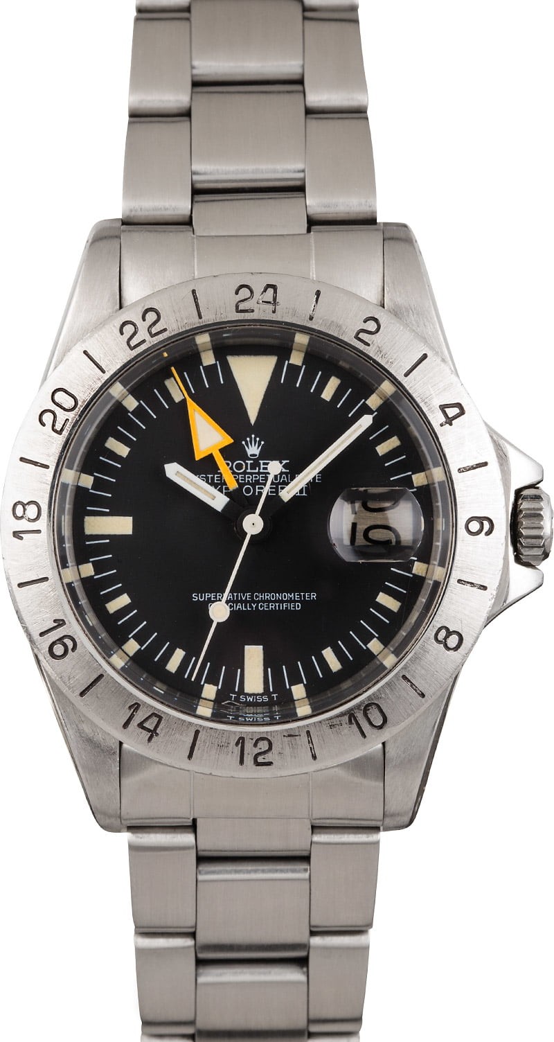 Vintage 1975 Rolex Explorer II 'Steve McQueen' 1655 WE02676