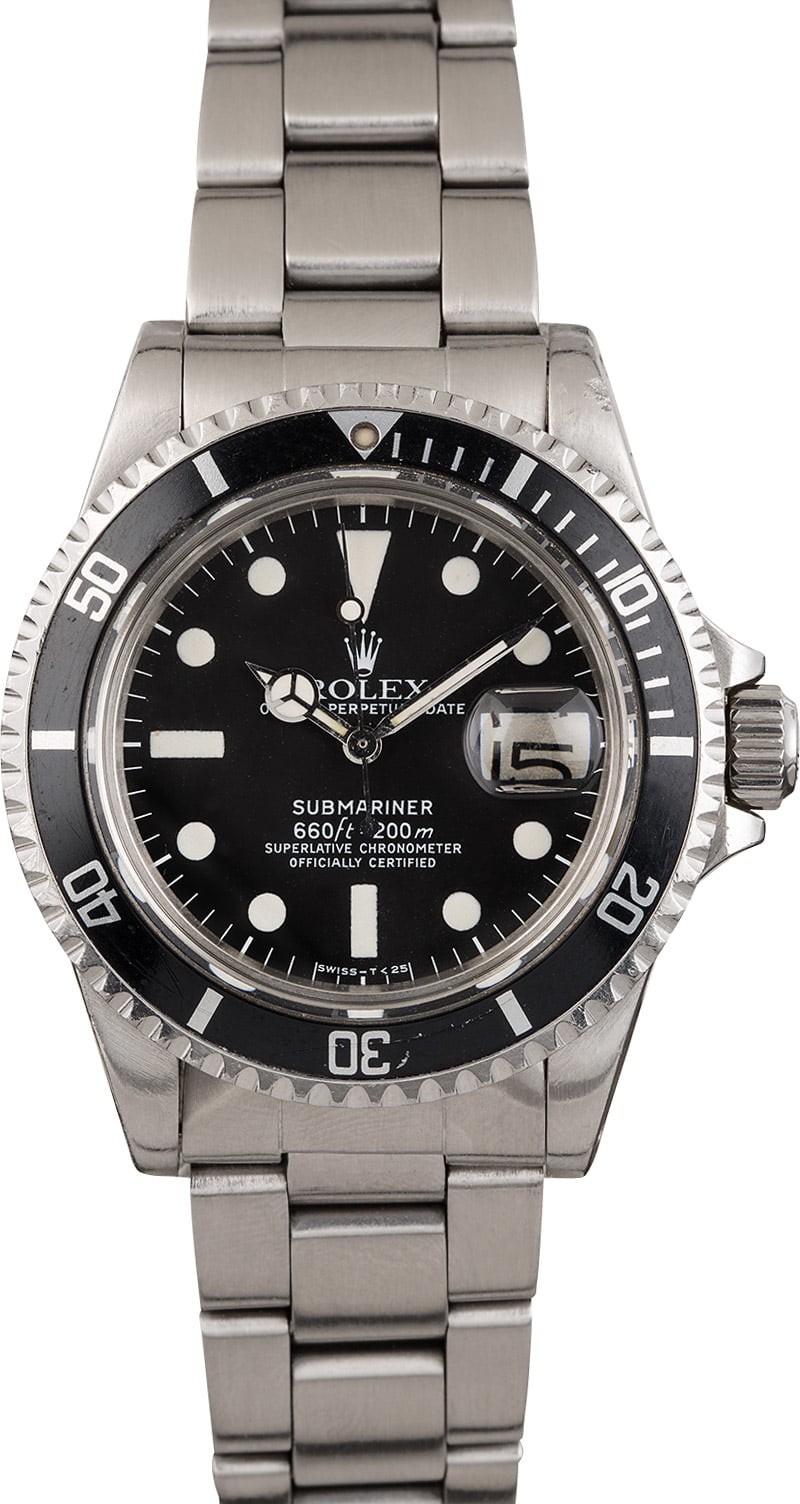 Vintage 1976 Rolex Submariner 1680 WE00163