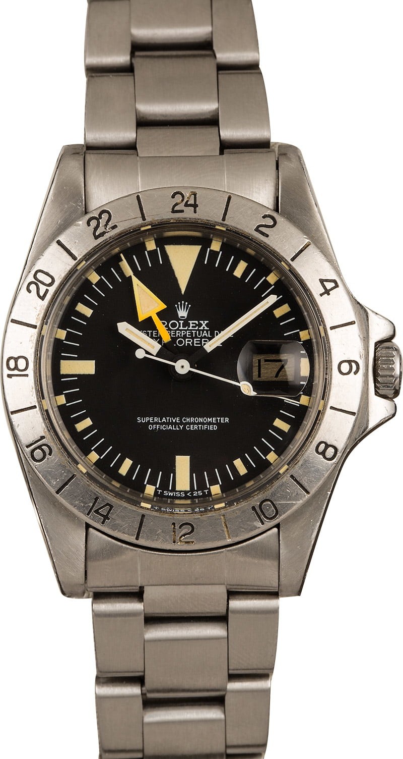 Vintage 1979 Rolex Explorer II Ref 1655 Steve McQueen Watch WE01127