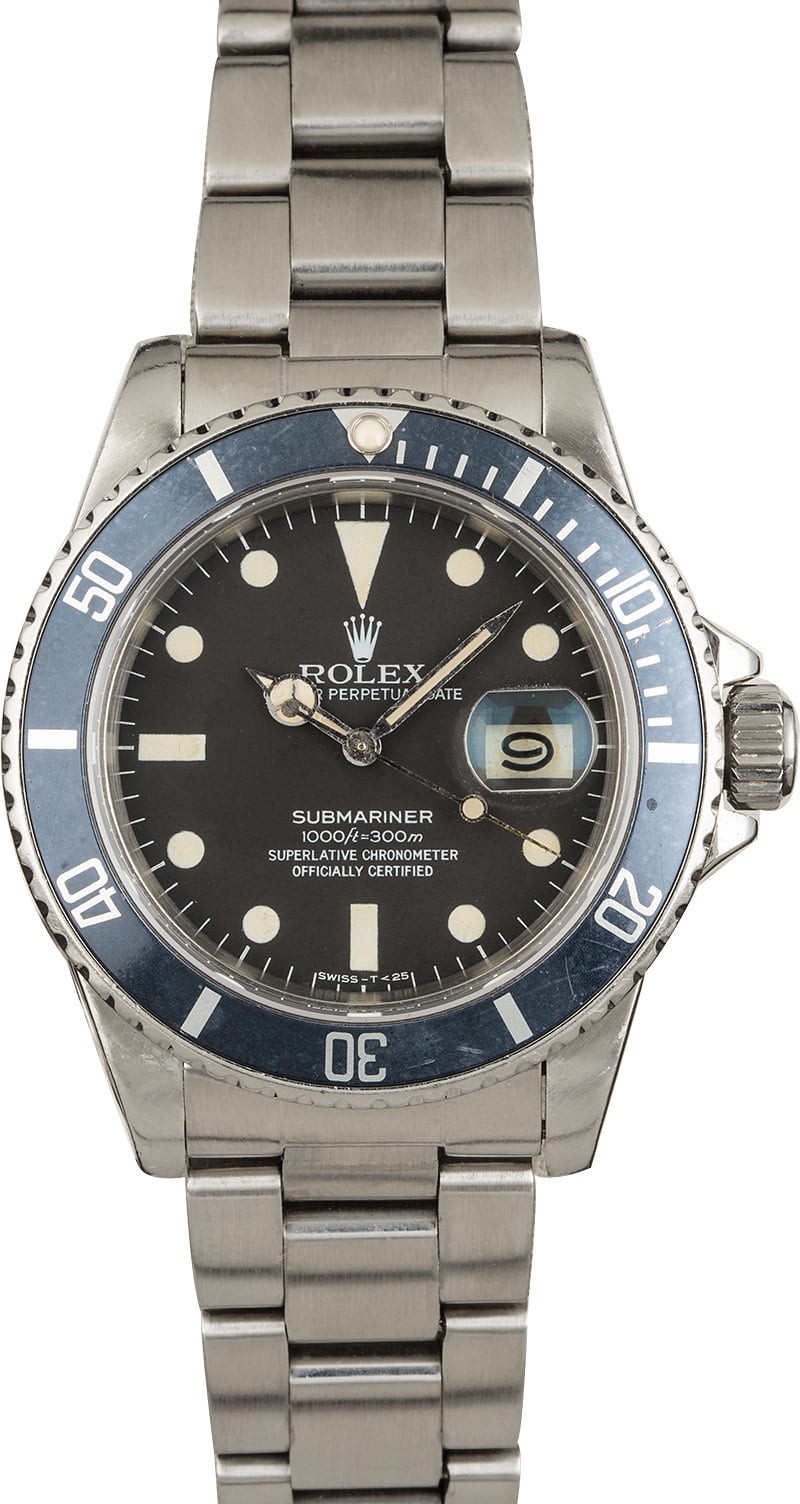 Vintage 1982 Rolex Submariner 16800 WE01616