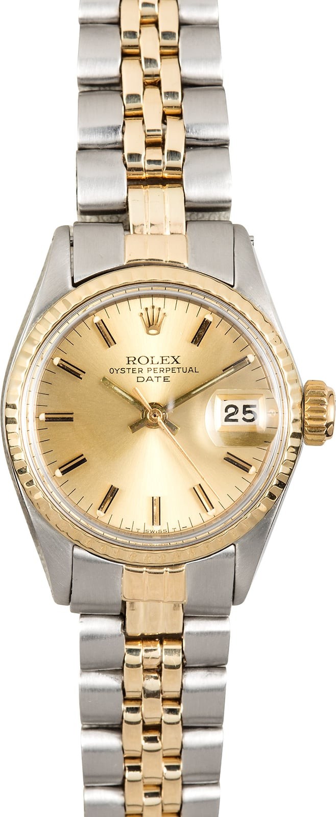 Vintage Ladies Rolex Date 6517 Two-Tone WE02355