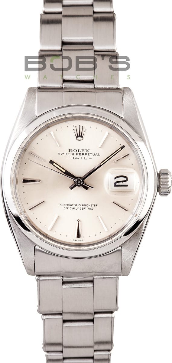 Vintage Men's Rolex Date 1500 Rivet Bracelet WE03365