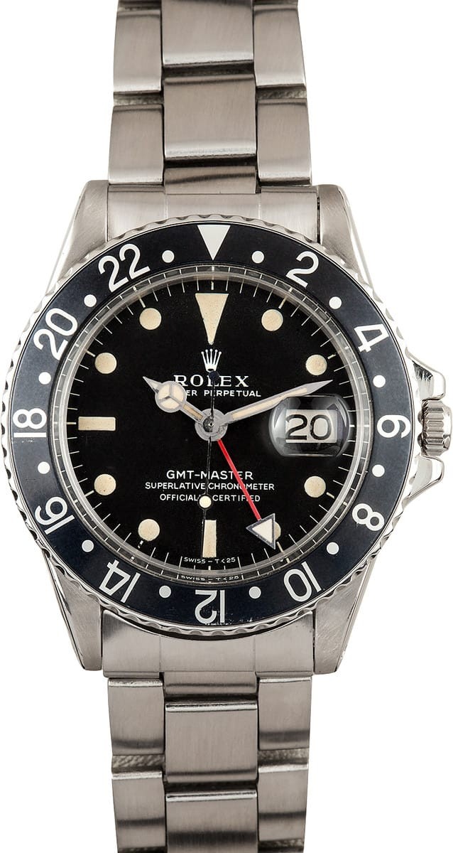 Vintage Men's Rolex GMT Master 1675 WE02797