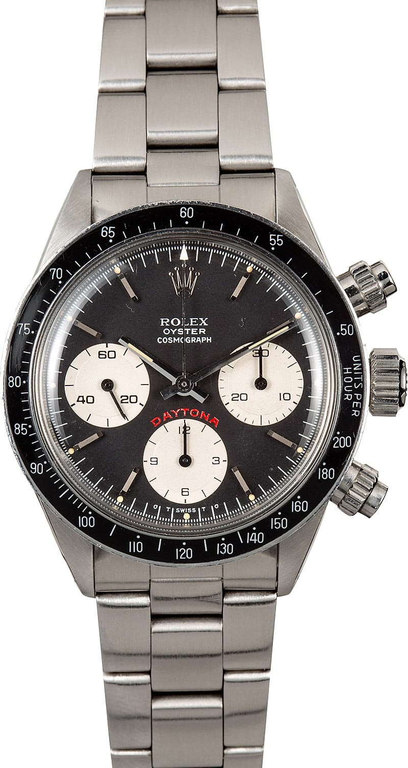 Vintage Rolex Daytona 6263 'Big Red' Dial TT WE02117