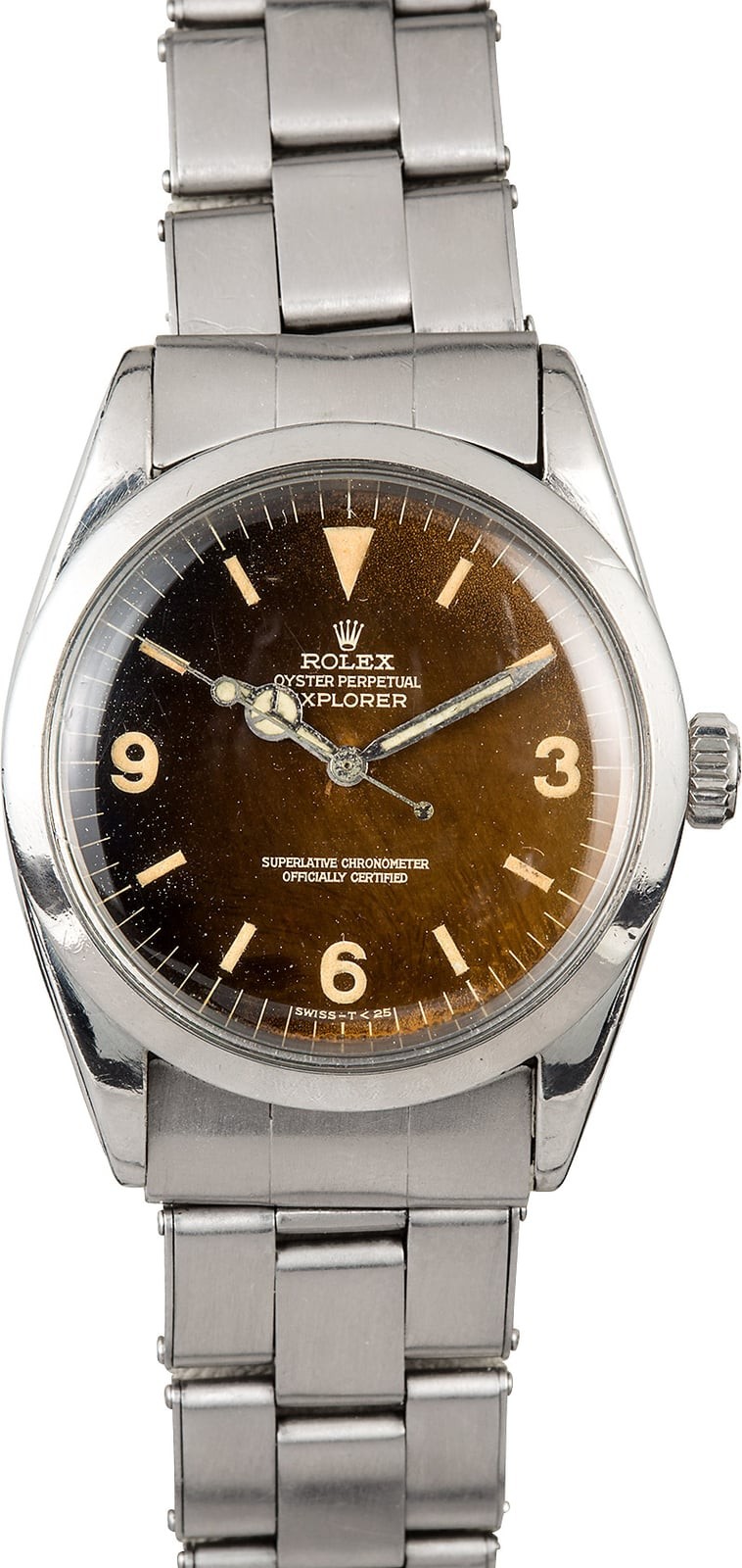 Vintage Rolex Explorer 1016 Tropical Dial WE01646