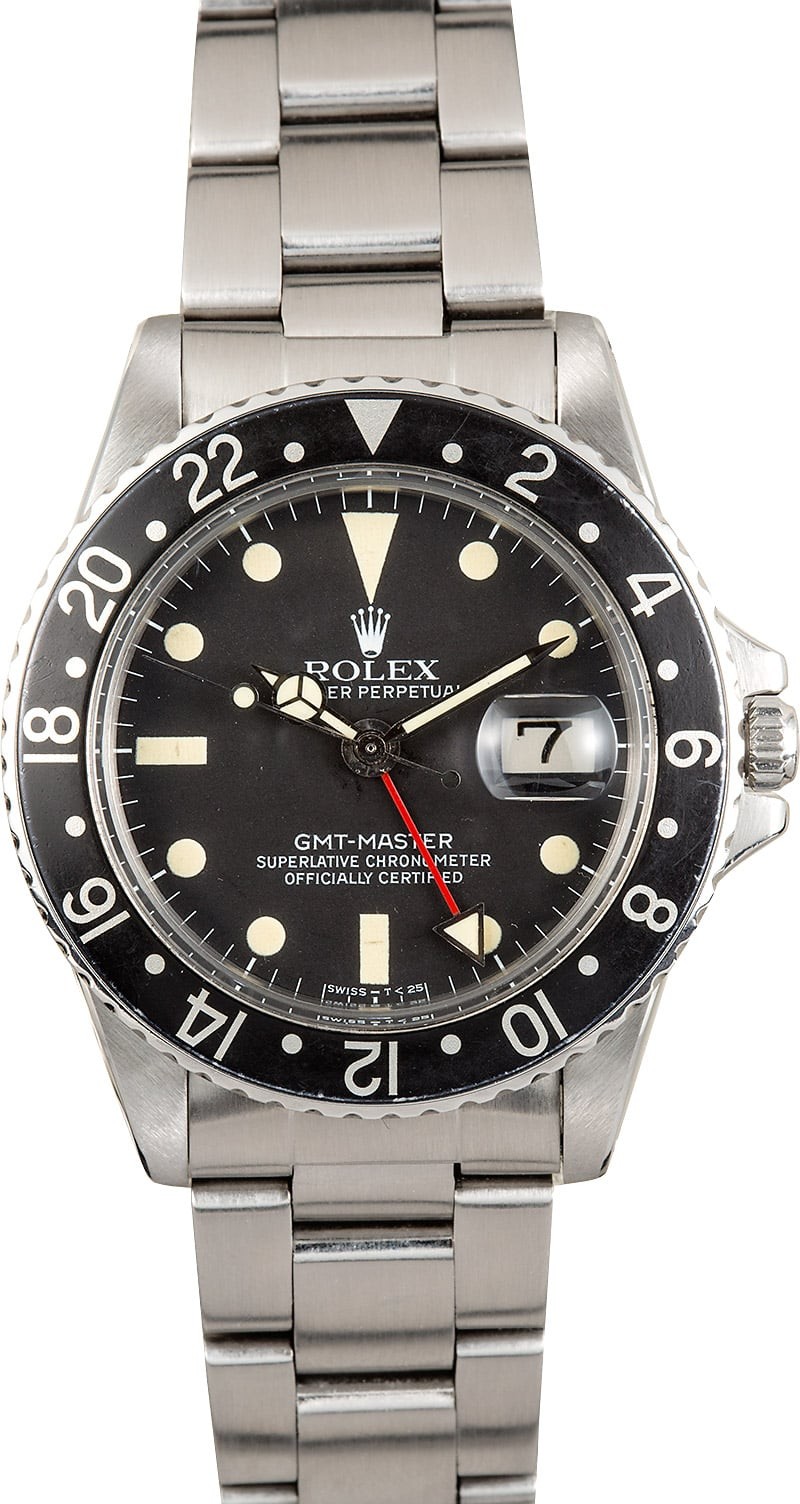 Vintage Rolex GMT Master 1675 TT WE00022