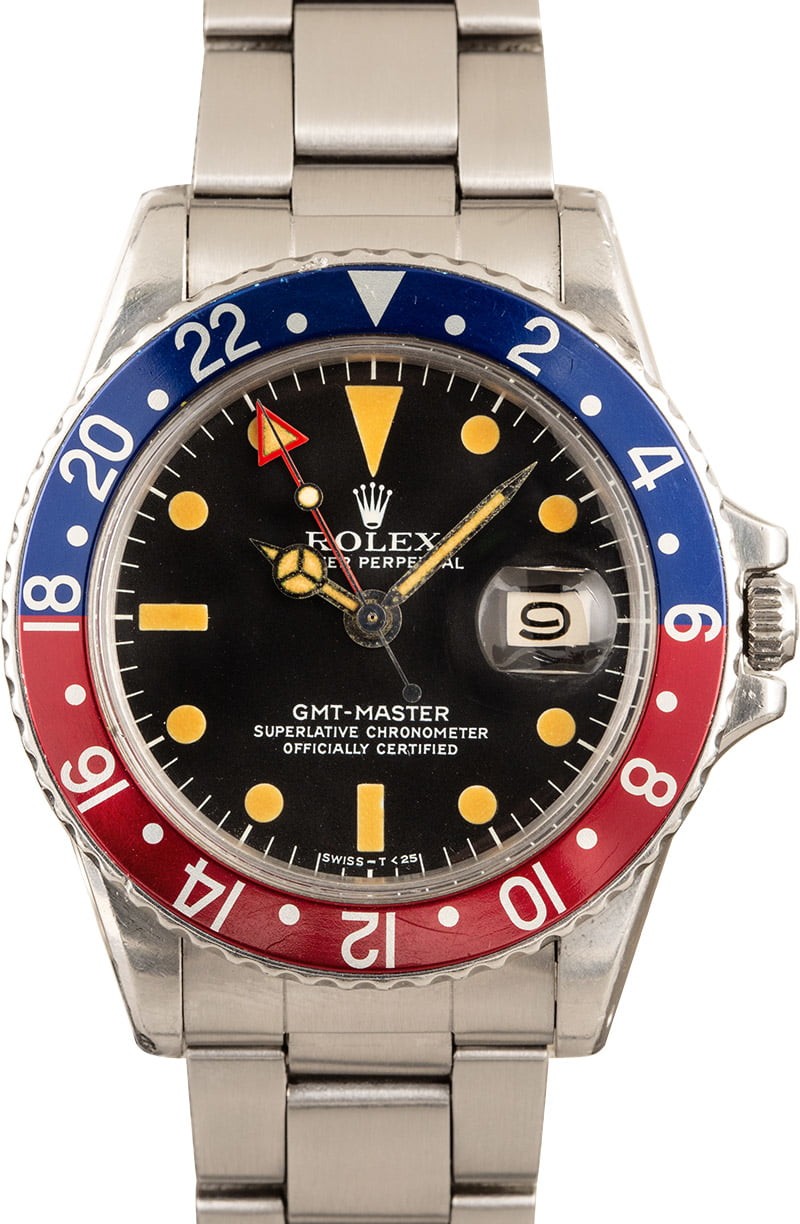 Vintage Rolex Pepsi GMT-Master 1675 WE02709