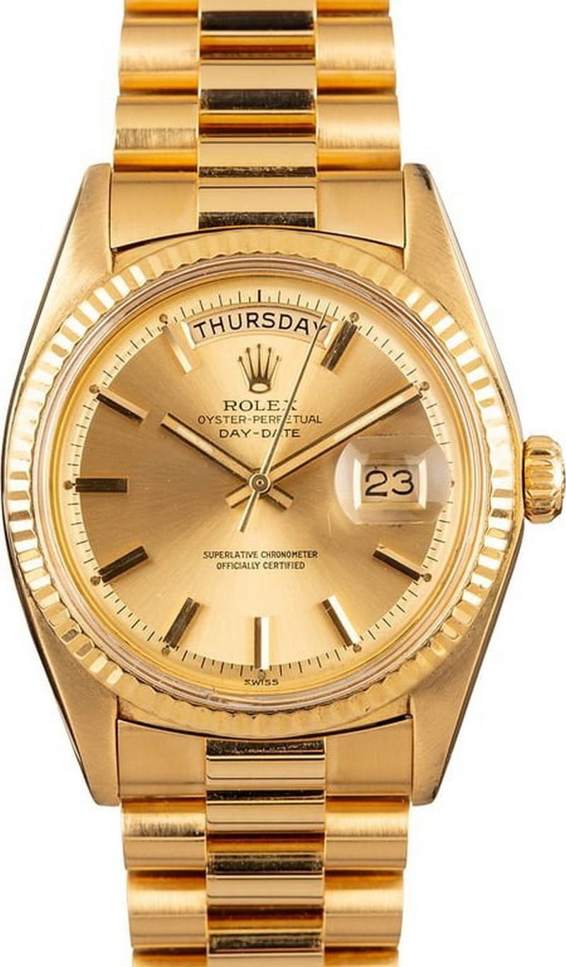 Vintage Rolex President 1803 Champagne Dial WE01507