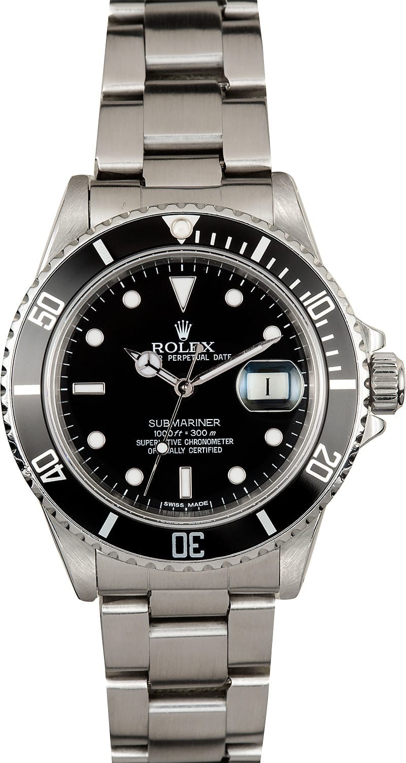 Vintage Rolex Submariner 168000 WE01470