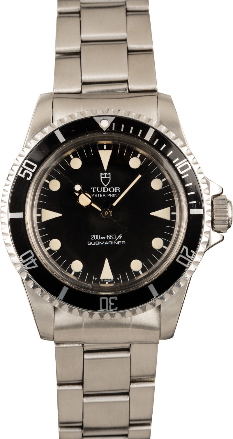 Vintage Tudor Oyster Prince Submariner 94010 Black Dial t WE03139