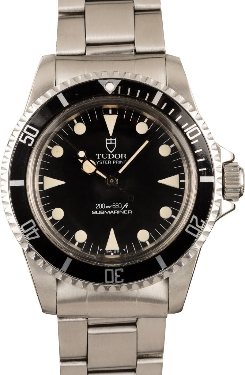 Vintage Tudor Oyster Prince Submariner 94010 Black Dial WE00872