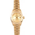 18K Ladies Rolex Datejust 69178 WE01248
